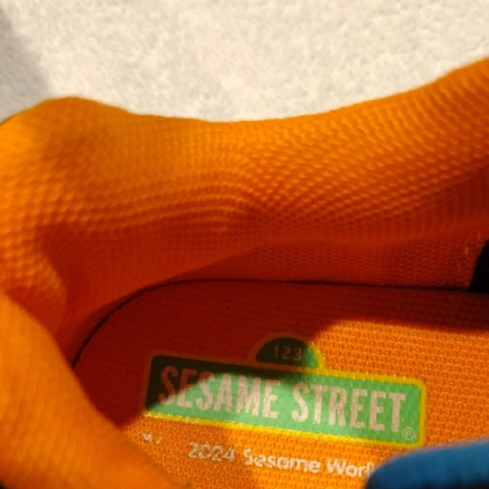 Blue Cookie Monster Kids Shoes - Picture 5 of 7